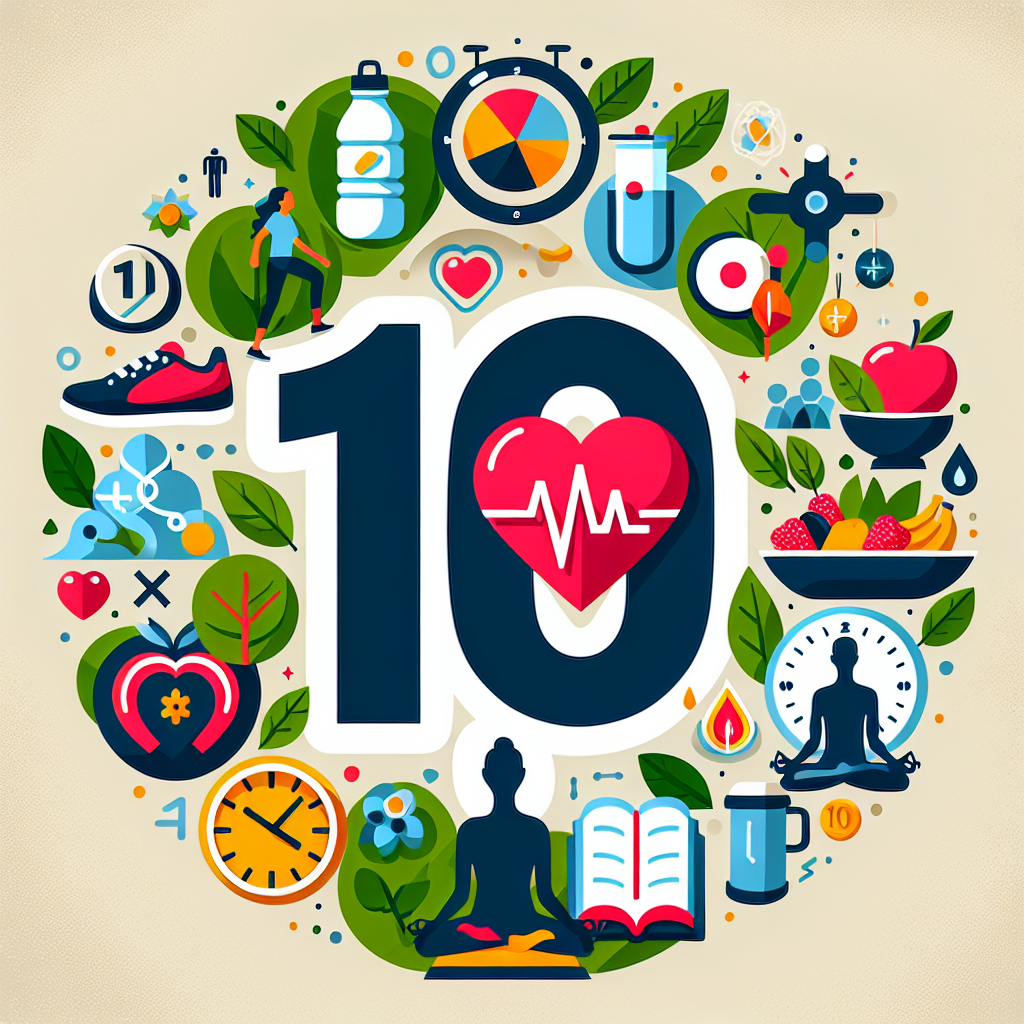 10 Easy Ways to Improve Your Health and Wellbeing