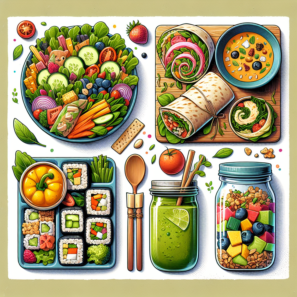 Delicious and Nutritious: 5 Easy Lunch Ideas for a Busy Day