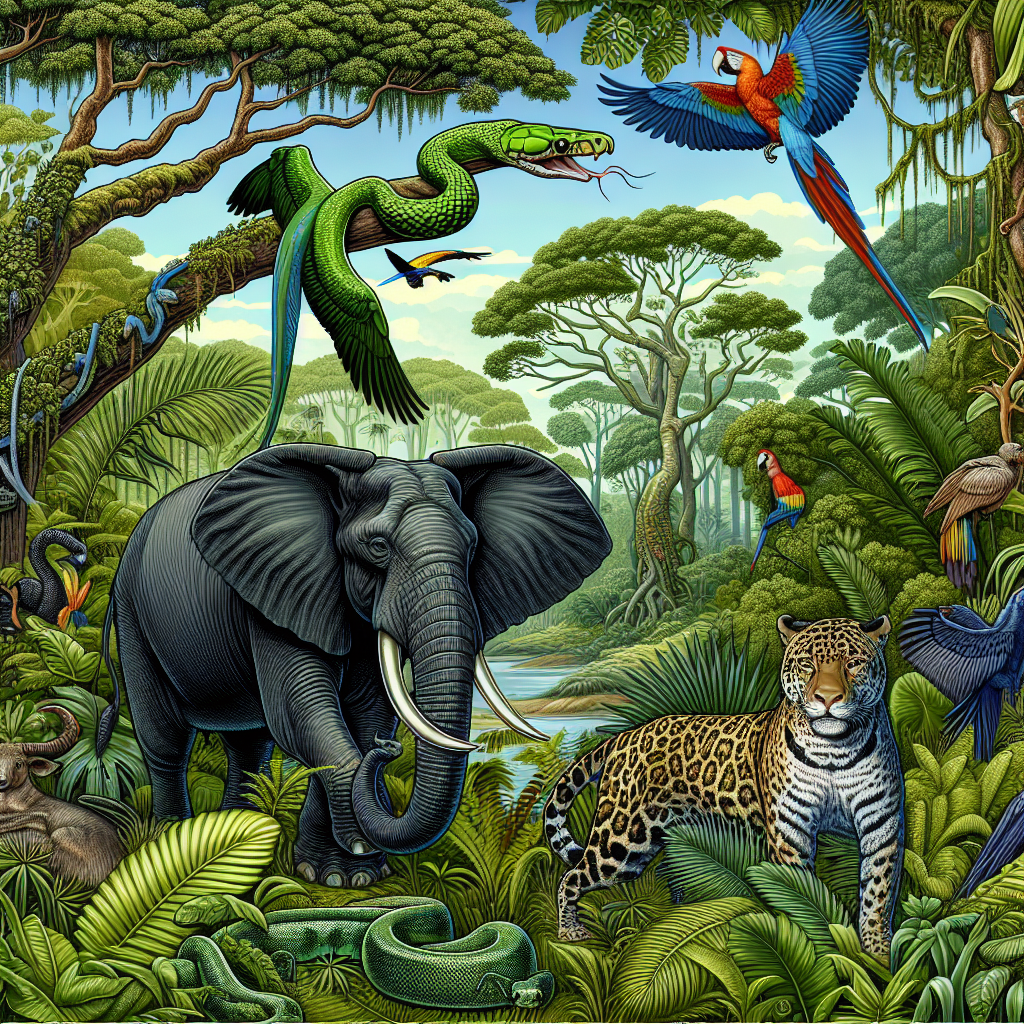 Survival of the Fittest: How Jungle Animals Adapt to their Challenging Environments