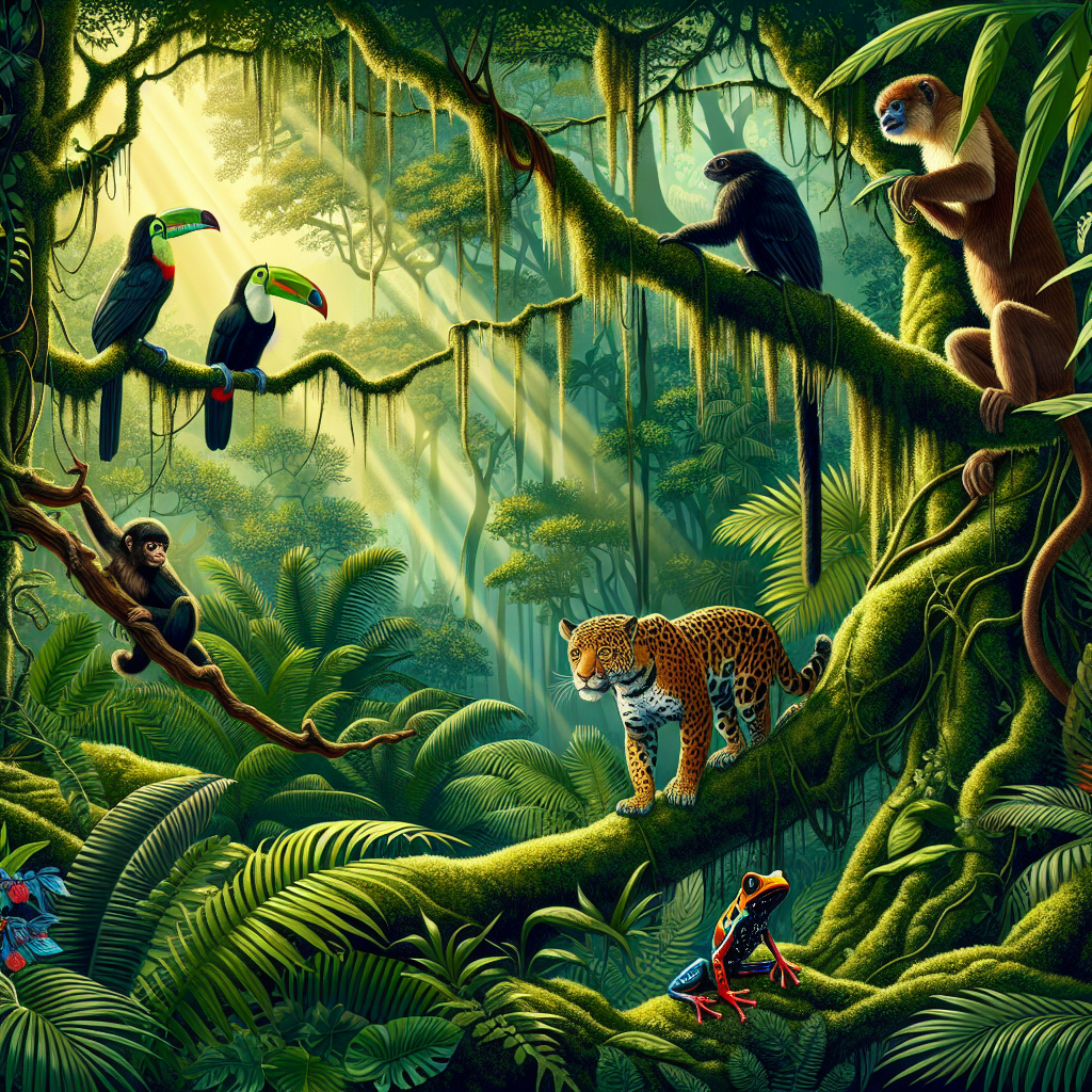 The Secret Lives of Jungle Animals: Uncovering the Mysteries of the Rainforest